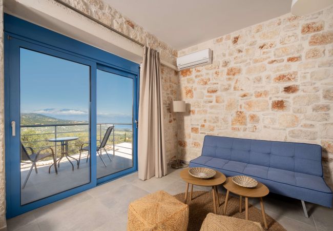 Residence in Volimes - Royal Majestic Residences with Pool & Sea View