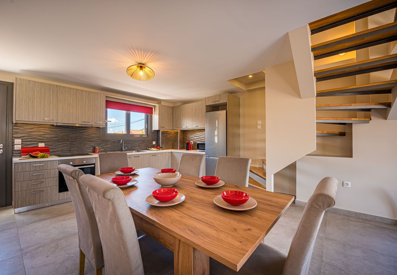 Apartment in Kipoi - Vizantida 3 Bedroom Sea View Maisonette 