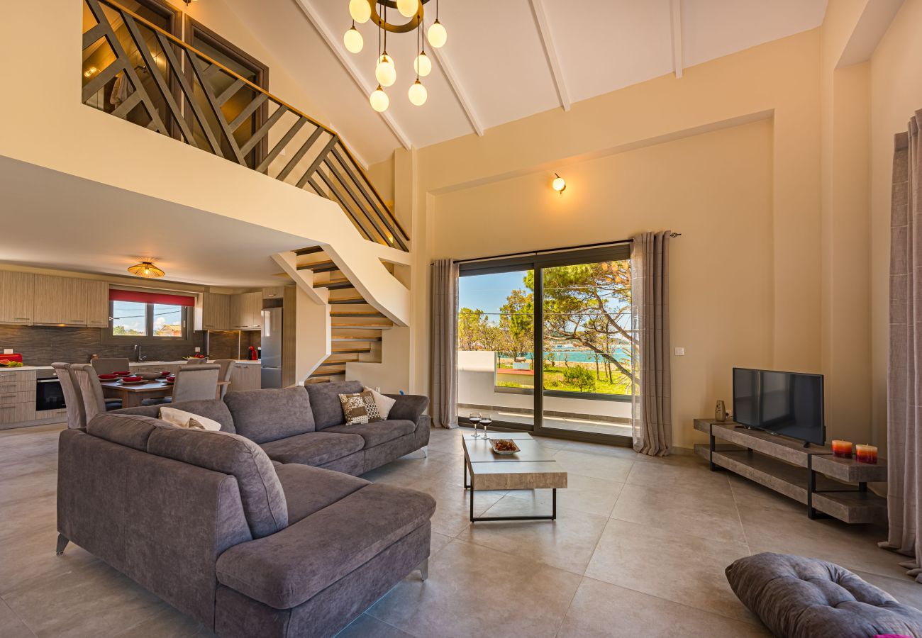 Apartment in Kipoi - Vizantida 3 Bedroom Sea View Maisonette 