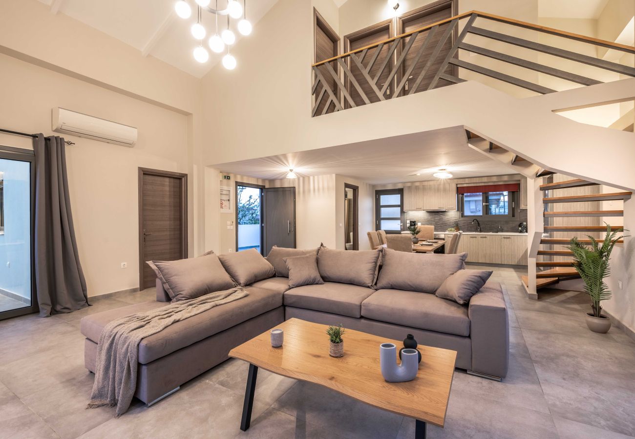 Apartment in Kipoi - Vizantida 3 Bedroom Sea View Maisonette 