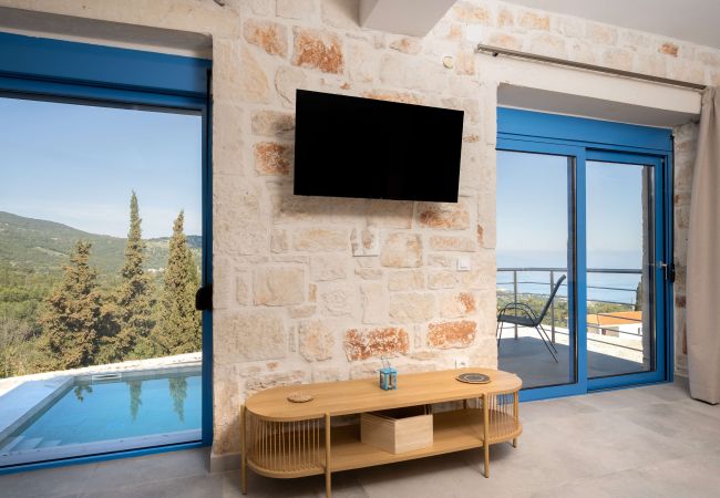  in Volimes - Royal Majestic Residences with Pool & Sea View
